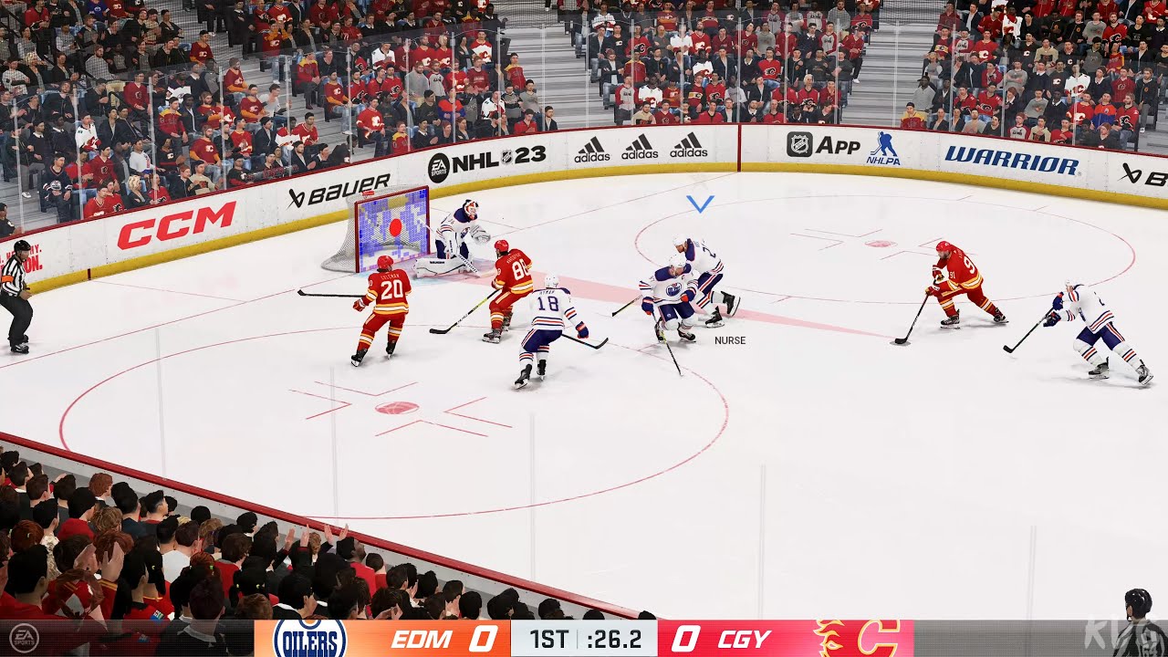 NHL 23 - Edmonton Oilers vs Calgary Flames - Gameplay (PS5 UHD ...