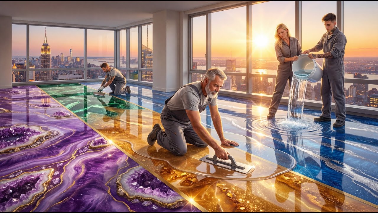 Top 10 Pisos Epóxicos con Mármol y Piedra Natural – Transforma tu Casa en Arte