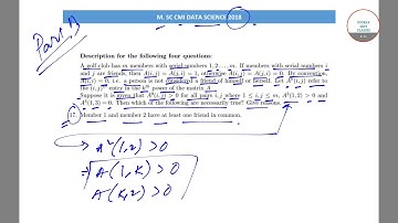 CMI MSC DATA SCIENCE  2018 FULL SOLVE  HOW TO CRACK THE PROBLEMS SOLUTION PATTERN + ANALYSIS