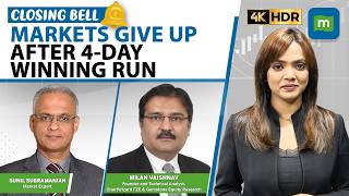Live: Nifty below 23,400 on expiry day, Oil below $100; realty stocks shine | Closing Bell