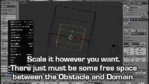 Blender 2.5 Fluid Tutorial (Fluids, Control, Obstacles)