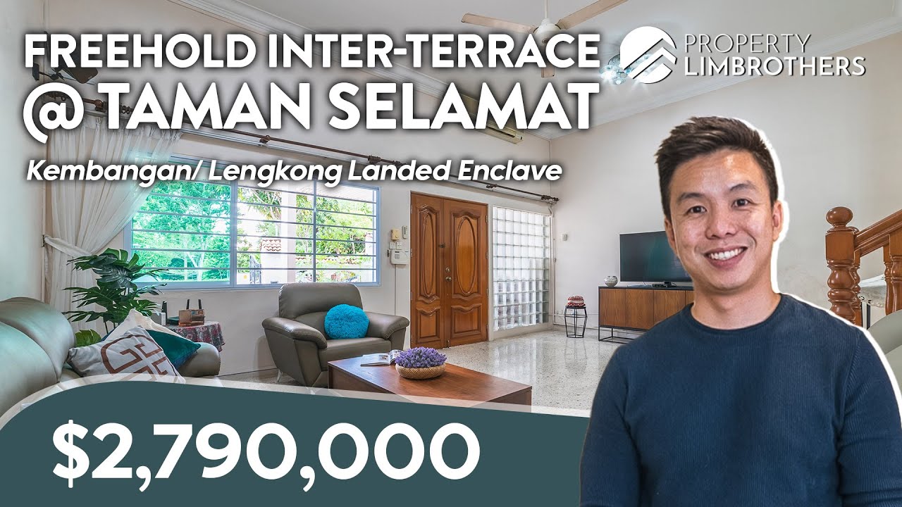 Taman Selamat | 2-Storey Freehold Inter-Terrace in D14 | $2.79M | Singapore Home Tour | Melvin Lim