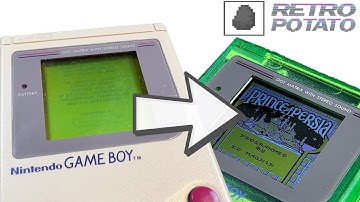 GameBoy Mod - adding a Backlit screen