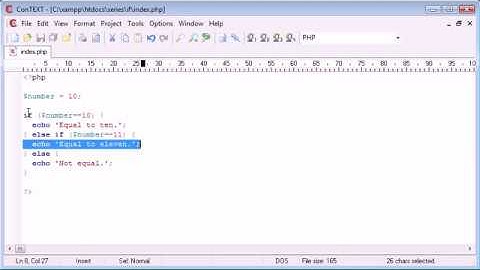 19 | Beginner PHP Tutorial 19 | if else if Statement | GeekyPHP |
