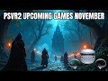 RELEASE DATES FOR UPCOMING GAMES THIS NOVEMBER