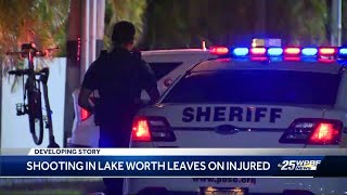 Woman sent to hospital after Lake Worth shooting