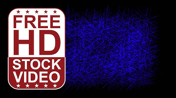 Free Stock Videos – abstract animated blue lines stricks tangled moving on black background 2D