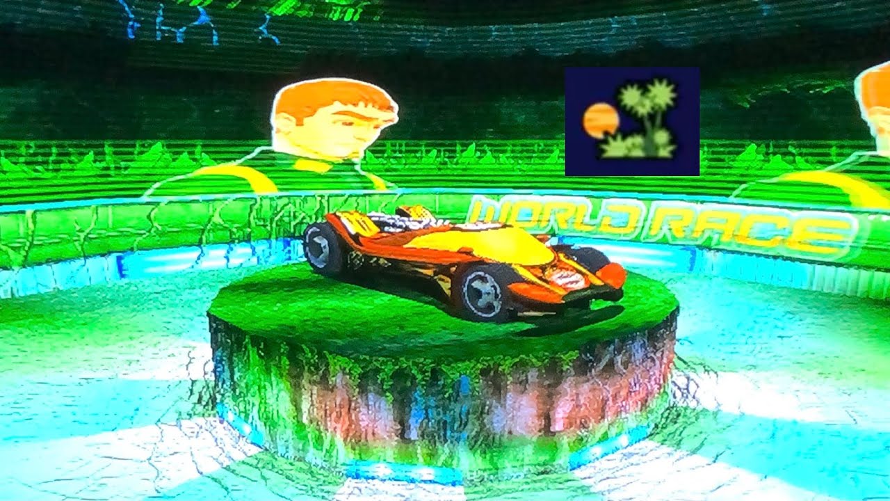 Hot Wheels World Race (PS2) Vulture On Emerald Crater YouTube
