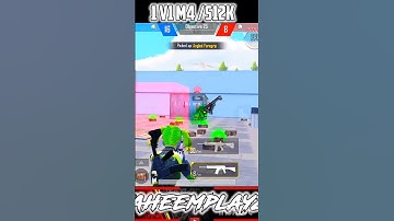 “BGMI 1v1 WOW Mode 🔥 M4 + S12K Insane Fight | Who Wins? 🏆 #shorts”