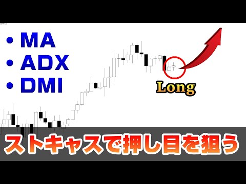 ストキャスを使って押し目を狙う手法をシグナル化！本当に勝てる？