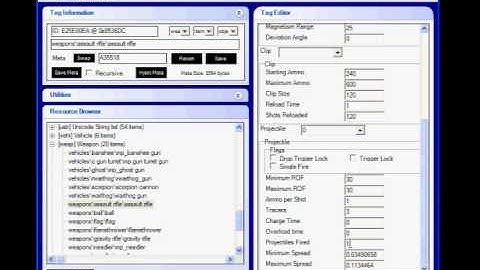 Very easy halo one mods ( projectile swaps clip size etc)