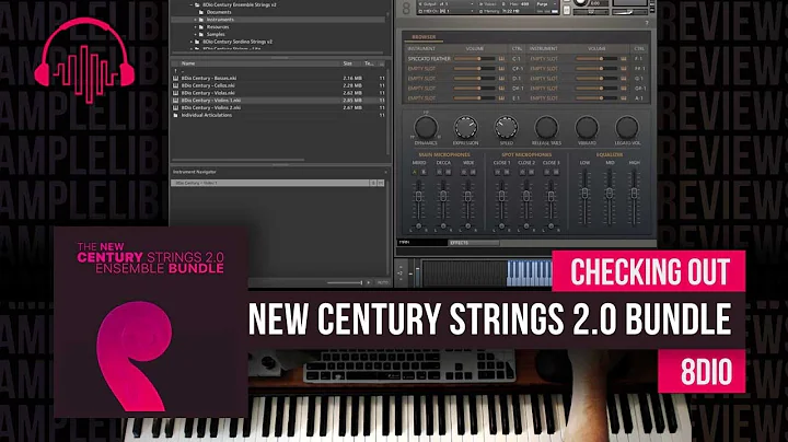 First Look: New Century Strings 2.0 Bundle by 8Dio