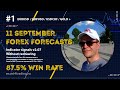 Forex forecast September 11, 2023.  Best Forex indicator without redrawing signals. 87.5% WIN Rate.