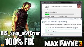 ▶How to Fix CLS srep x64  Error in ☆Max Payne 3☆ Setup(Fitgirl Repack) 100% Working | Fazaley Hadi |