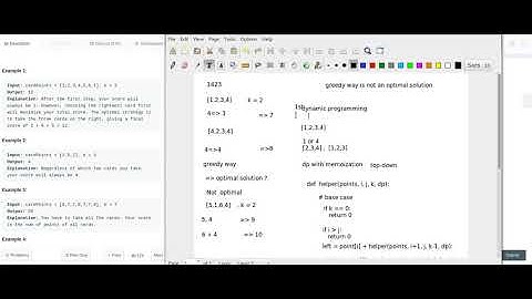 Leetcode--1423 maximum points you can obtain from cards (DP/Sliding window)