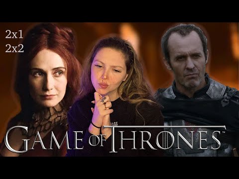 Season TWO!! My First Time Watching Game of Thrones [2x1 & 2x2] (Show Reaction & Commentary)