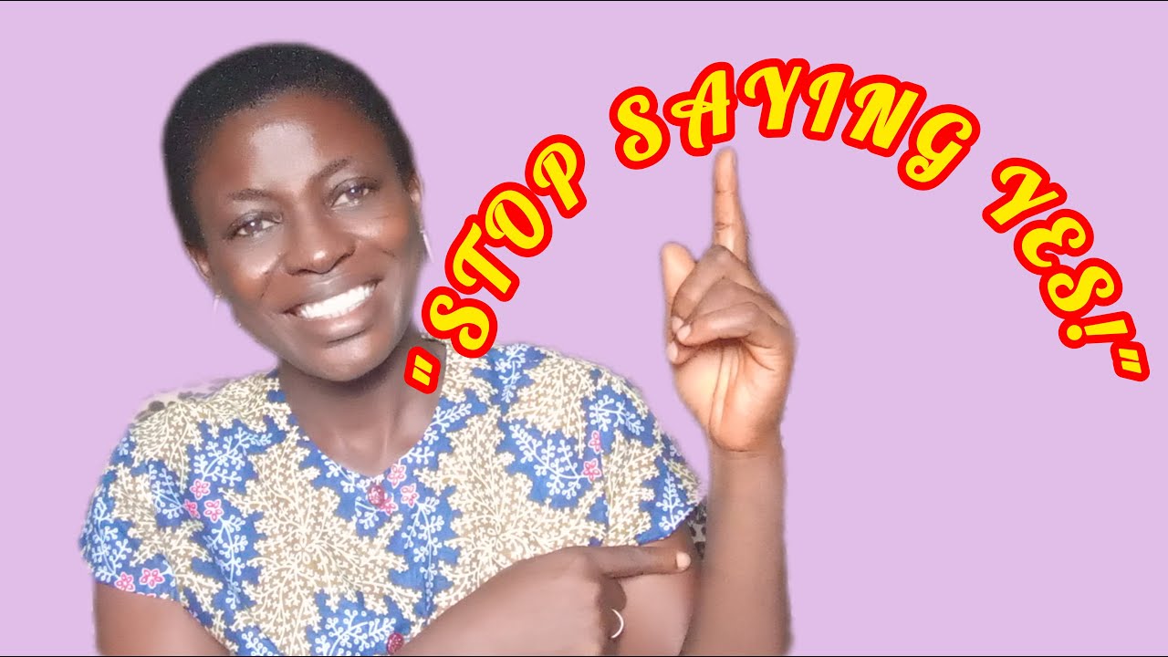 The Power of Saying No @simplicityinpeak - YouTube