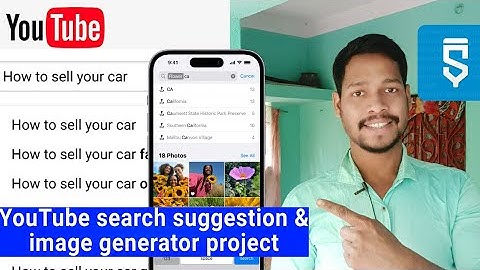 YouTube search auto suggestion and image search project  in sketchware pro #AndroidAppdeveloper