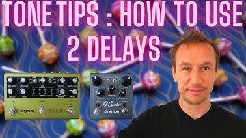 How to use two delay pedals