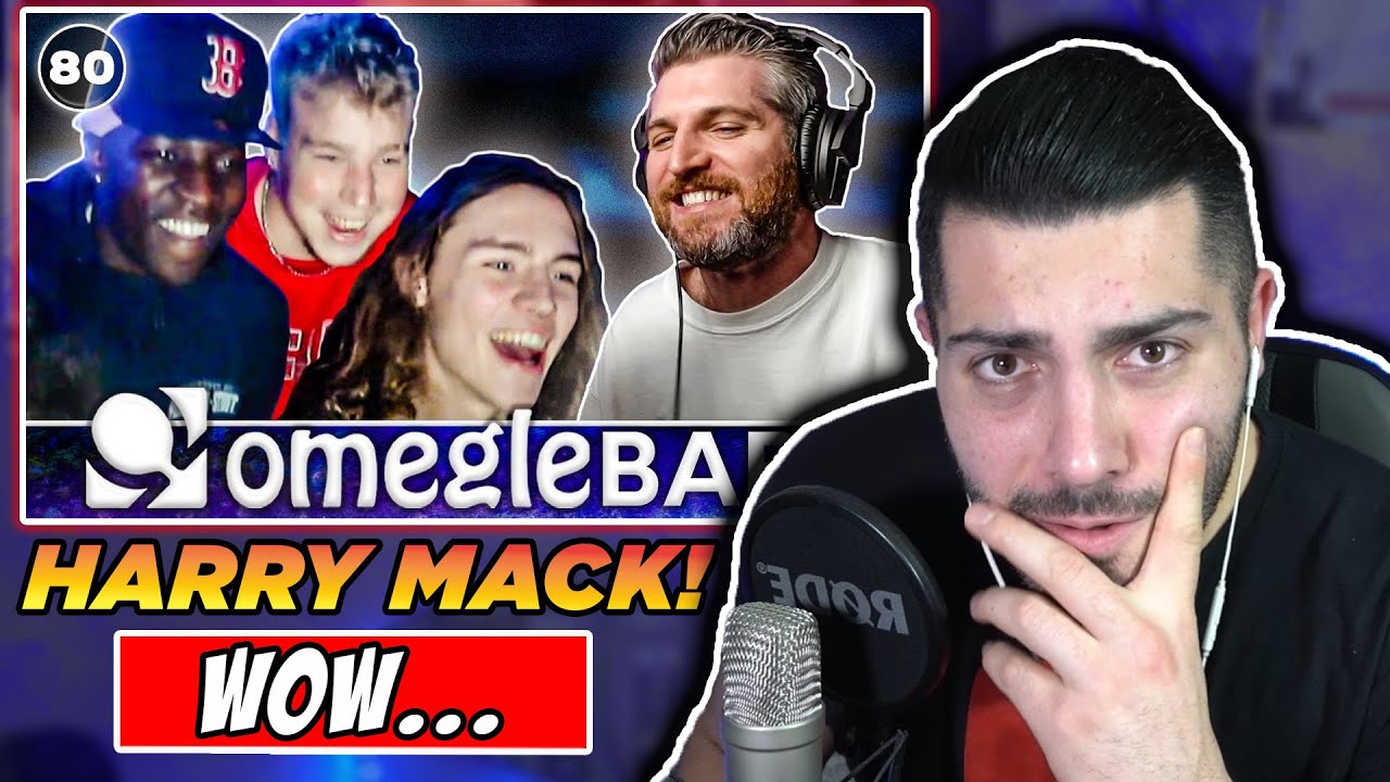 HOLY SH*T!! | HARRY MACK Omegle Bars 80 [REACTION!!]