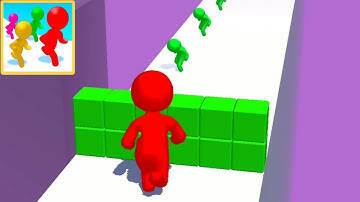 COLOR RUN STICKMAN 3D NEW GAMEPLAY