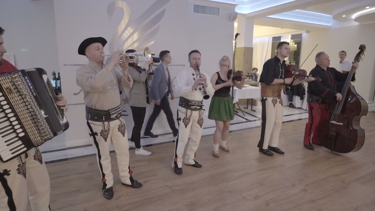 Przyśpiewki góralskie zespołu Prima Band na weselu Magdy i Kamila