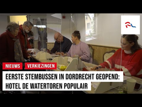 Eerste Dordtenaren nu al naar de stembus: 'Ik ga vannacht op vakantie, vandaar'