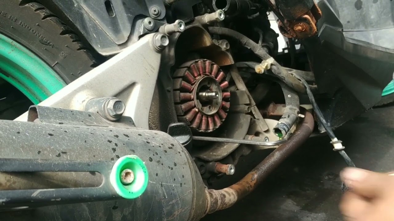 cara melepas sensor ckp vario 125#begini