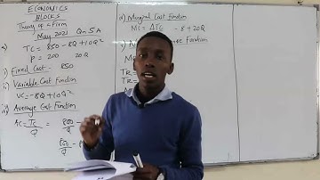 BLOCK REVISION THEORY OF A FIRM   - Call 0723579332 or 0726531471 for classes & revision