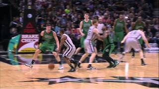 Marcus Smart Ejected in Celtics vs Spurs [March 20, 2015]