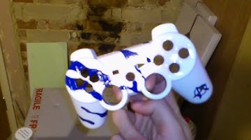 PS3 CONTROLLER MOD PART 1 (PAINT)