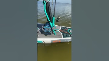 Thumbnail of Bote BugSlinger 12ft Best Fishing PaddleBoard Setup! #paddleboard #fishing #bote #subscribe #shorts