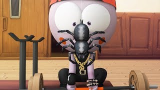 Funny Animated Cartoon | Spookiz | Kong Vs a  SPIDER ? | 스푸키즈 | Videos For Kids