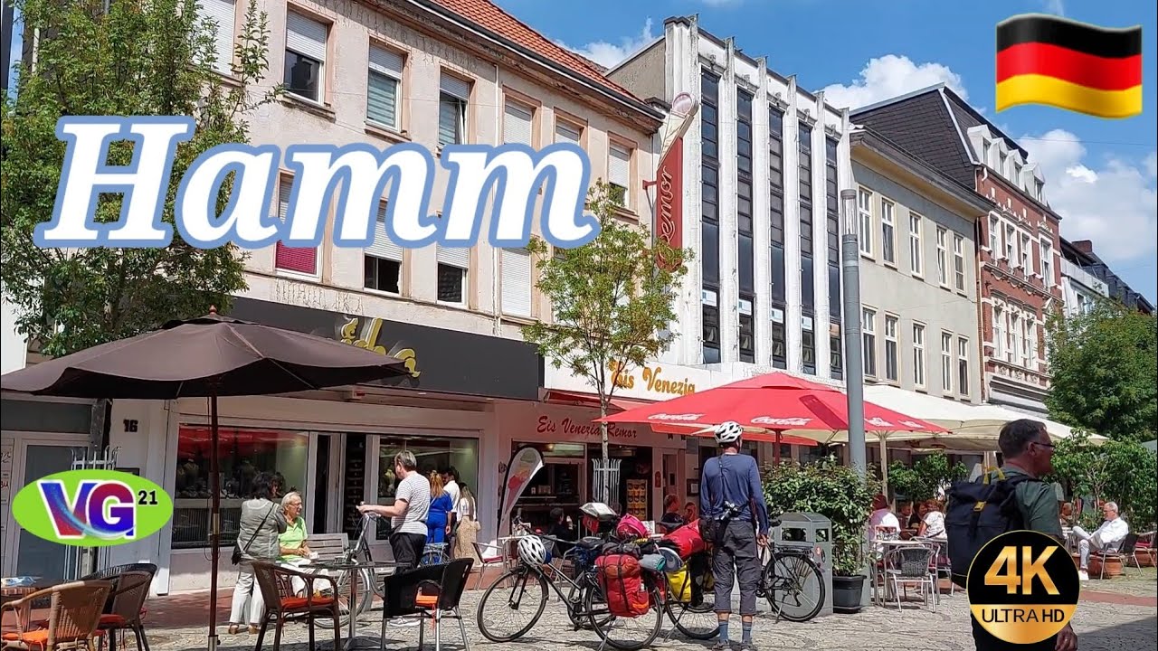 Hamm City Germany. Walking Tour. YouTube