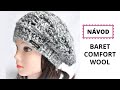 Baret Comfort Wool Crochet Barrette