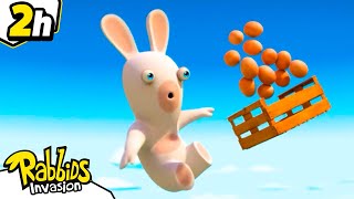 An Egg-ceptional Easter Rabbid | RABBIDS INVASION | 2H Easter compilation | Cartoon for kids by Rabbids Invasion 482,945 views 1 month ago 1 hour, 58 minutes