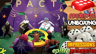 Pact The Future of Branchbourne - Prototype Unboxing & First Impressions (EN) | Epitrapaizoume