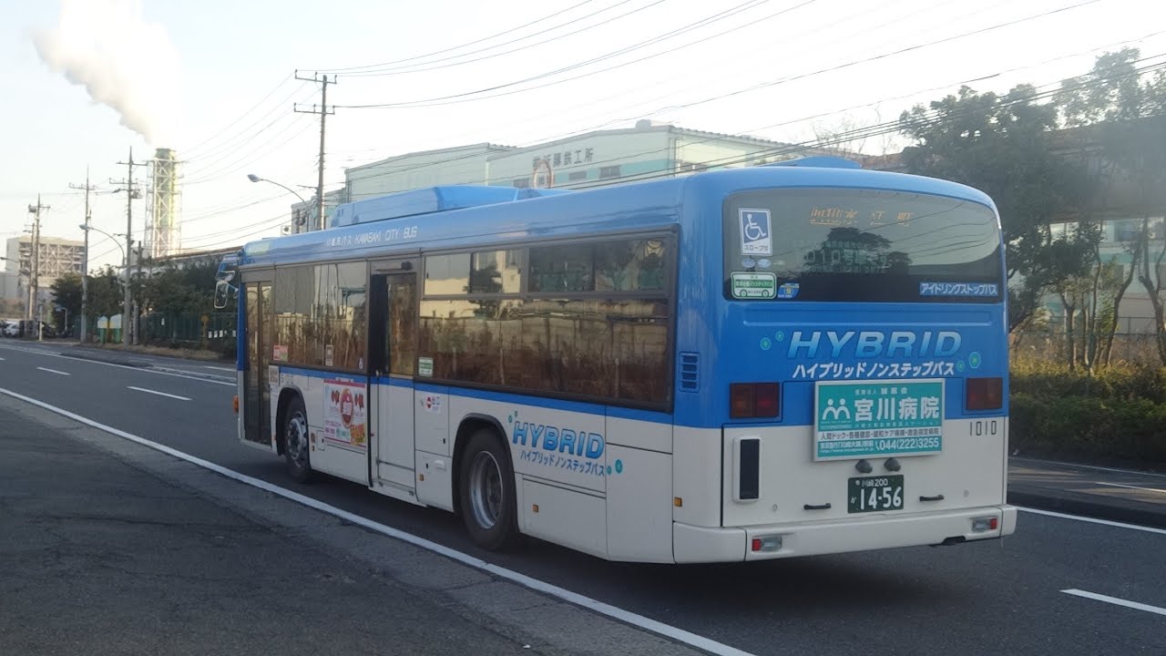 3DFHD】川崎市バス 平成26年度新車＆遂に登場 S-1010(ISUZU ERGA