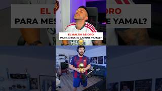 BALÓN DE ORO PARA MESSI O LAMINE YAMAL? 👀😂 #djmariio #futbol #lacobra