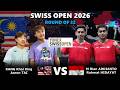 KANG Khai Xing / Aaron TAI vs M Rian ARDIANTO / Rahmat HIDAYAT | Swiss Open 2026 Badminton