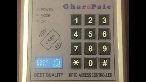 RFID Access Controller | Change Admin Password | Factory Reset