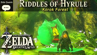 Famous Riddles of Hyrule | Zelda, BOTW Side Quest Tutorial Profile
