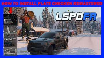 How to Install a Plate Checker to LSPDFR