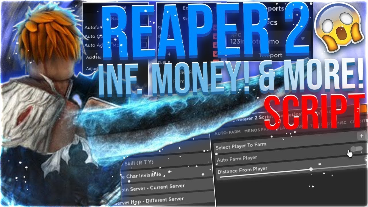NEW] Reaper 2 Script / Hack, Auto Farm, Infinite Money
