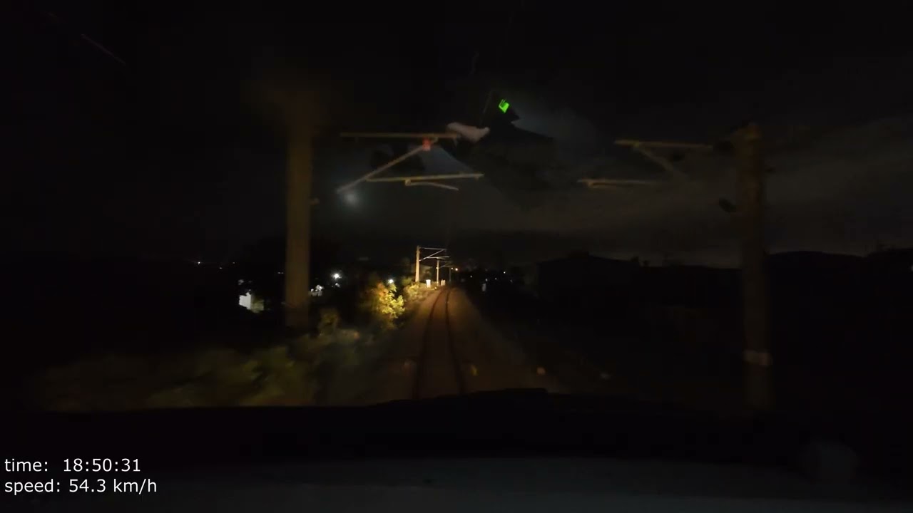 2025.03.02 E500 152次 屏東-彰化 路程景 GPS