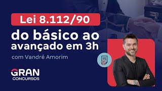 Estatuto do Servidor Público - Lei 8.112/90: do básico ao avançado em 3h | Vandré Amorim