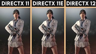 PUBG Season 25 | DirectX 12 vs DirectX 11 vs DirectX 11 Enhanced