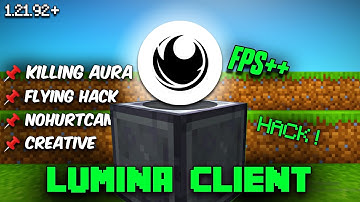 Lumina Client For MCPE 1.21.92+ | Best MCPE Hack Client Ever 💀