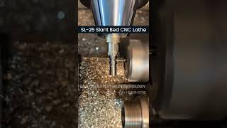 How To Process The Complex Workpiece With Milling, Threading And Polygon Turning By Our Sl-25?
