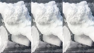ASMR HARD ICE EATING / THIN ICE / CLEAR ICE MUKBANG